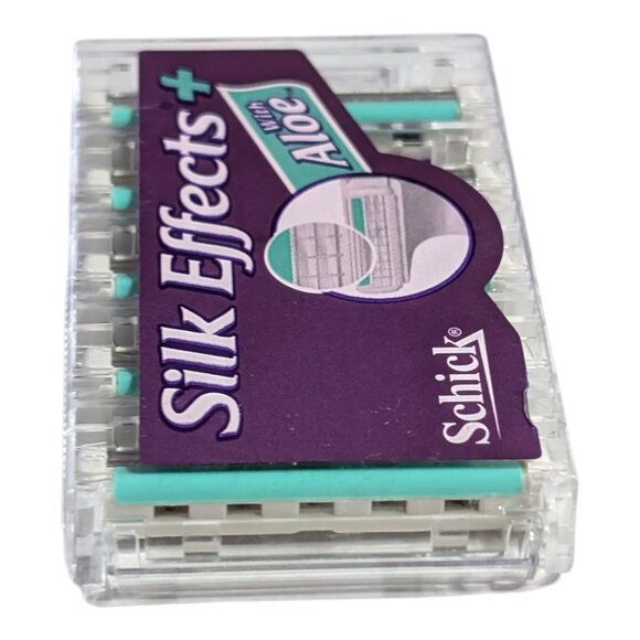 Schick Silk Effects Plus Aloe Razor Blade Refills For Women 5 Count New Germany - Picture 5 of 6